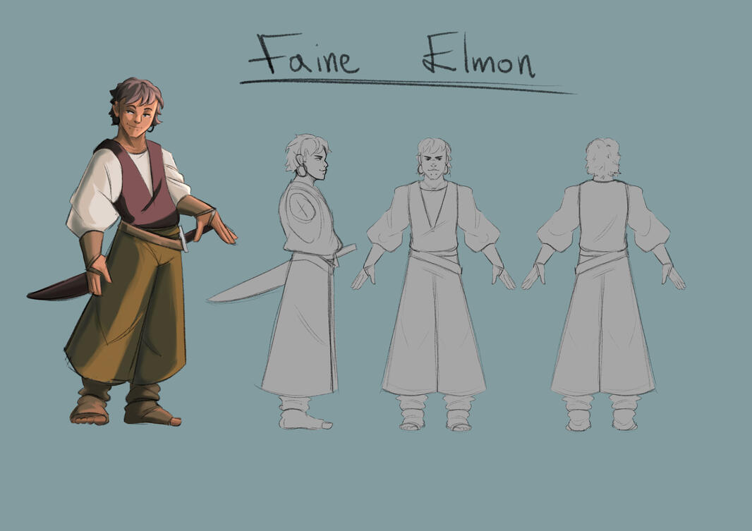 Faine character sheet